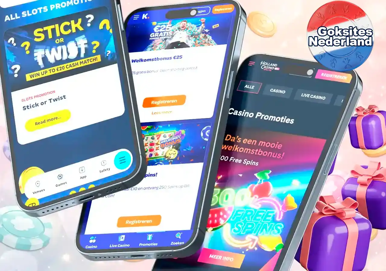 Bonusprogramma's bij online casino's in Nederland